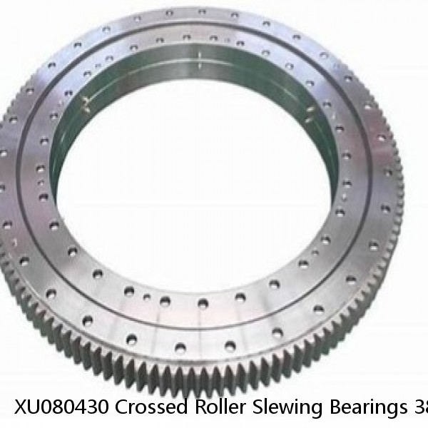XU080430 Crossed Roller Slewing Bearings 380x480x26mm #1 small image