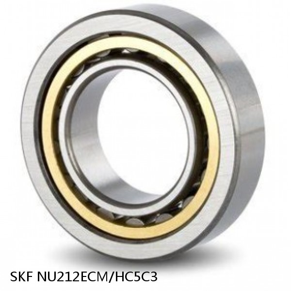 NU212ECM/HC5C3 SKF Hybrid Cylindrical Roller Bearings #1 small image