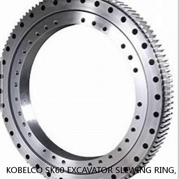 KOBELCO SK60 EXCAVATOR SLEWING RING, SWING BEARING, SWING CIRCLE #1 image