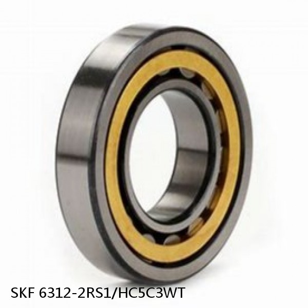 6312-2RS1/HC5C3WT SKF Hybrid Deep Groove Ball Bearings #1 image